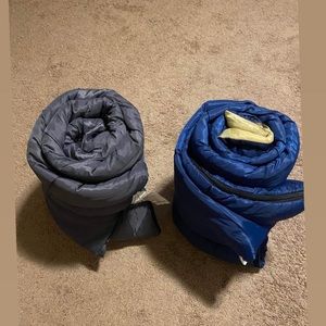 Two sleeping bags